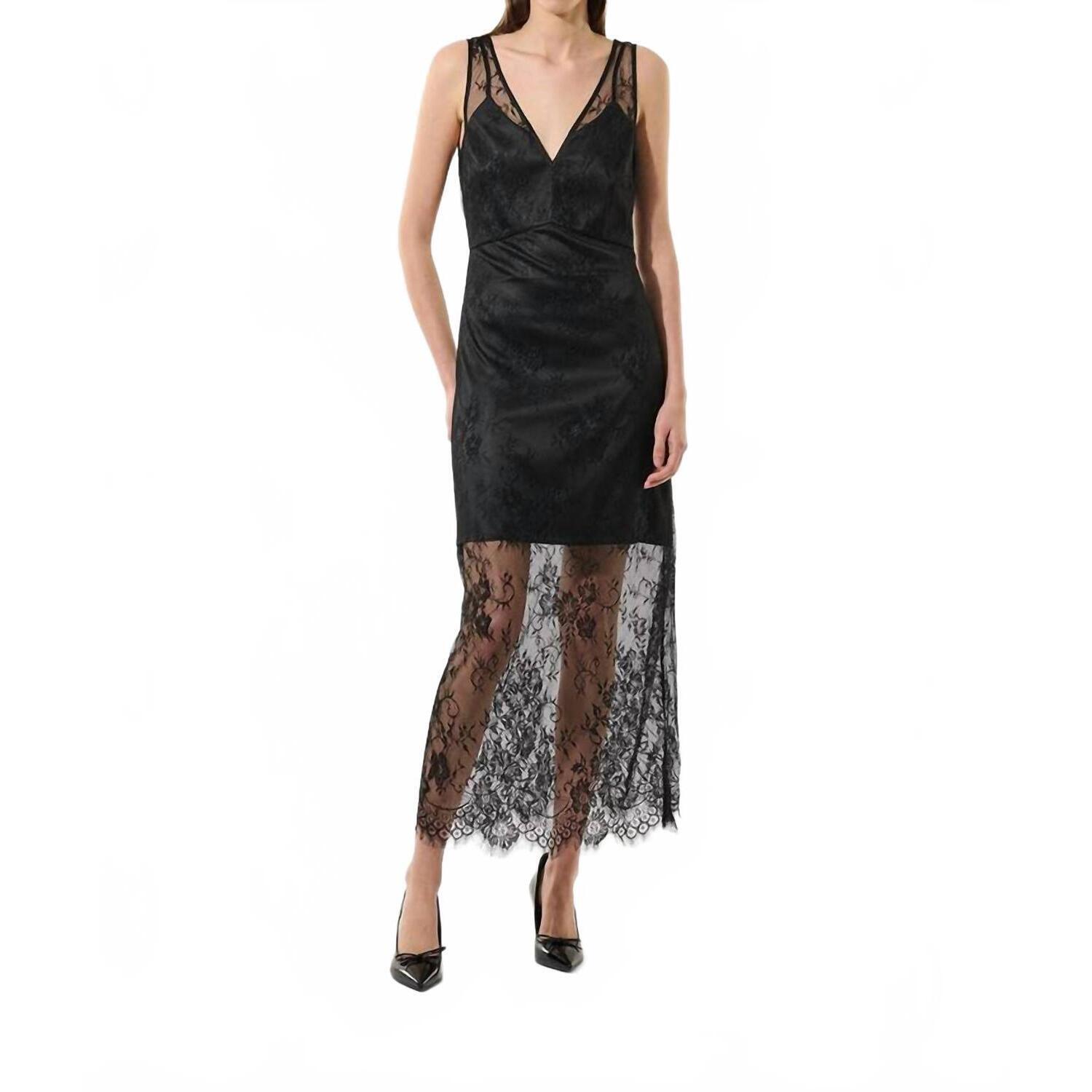 New Dea Kudibal Teba Midi Dress In Black